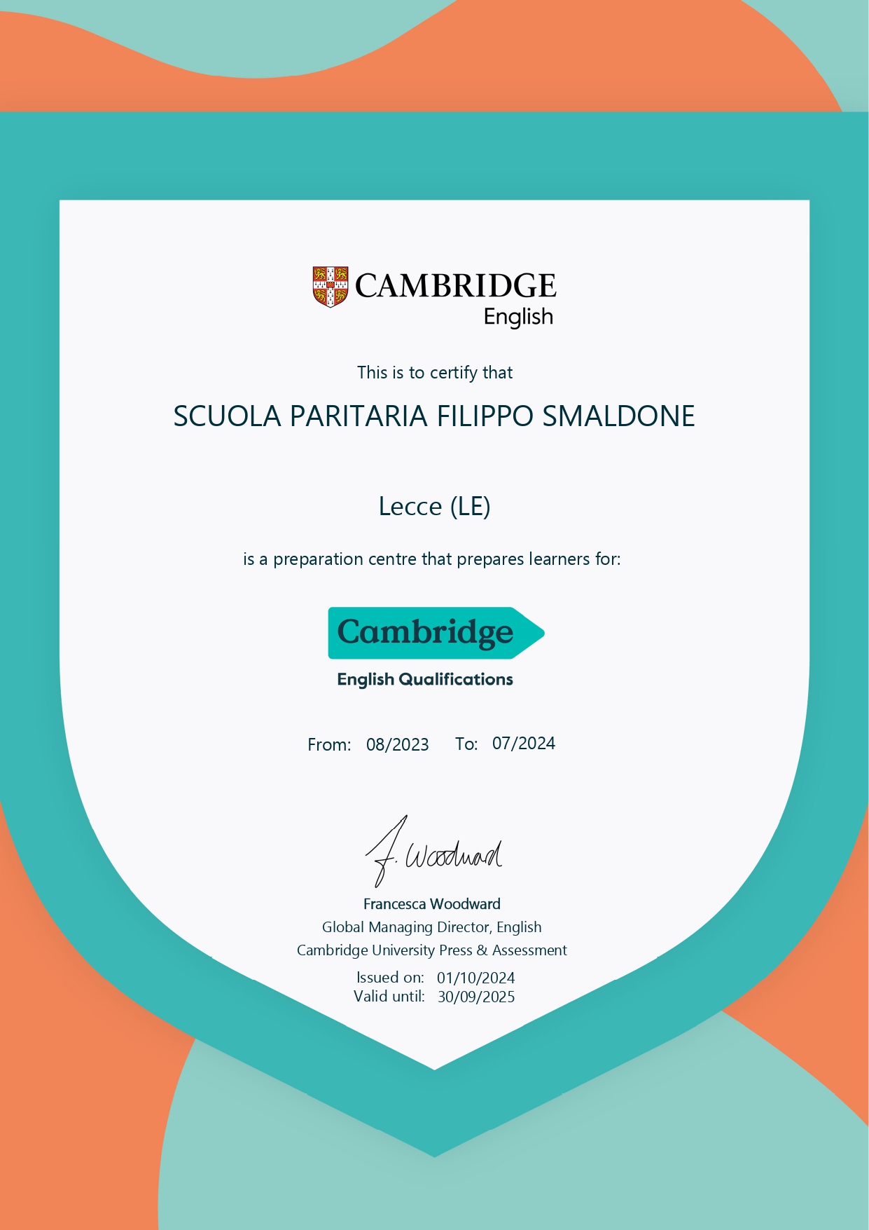 Certificato Preparation Centre 2024-25_page-0001